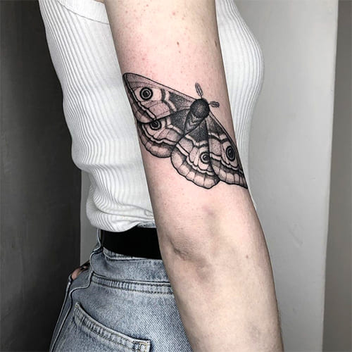 113 MustHave Death Moth Tattoos That Will Change Your Life