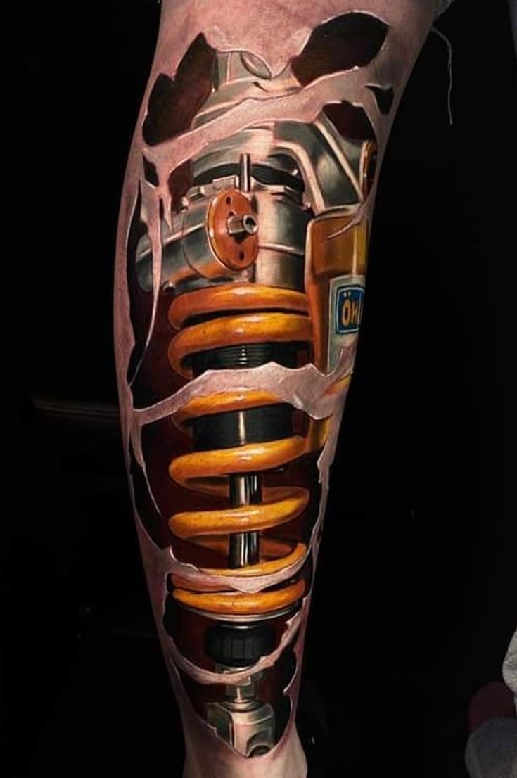 75 Best Biomechanical Tattoo Designs  Meanings  Top of 2019